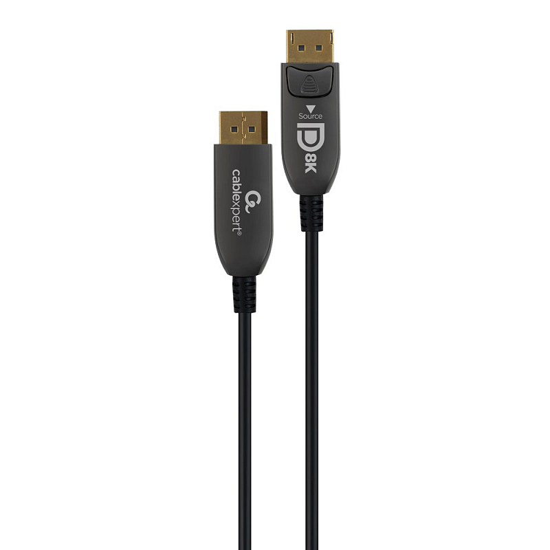 Gembird CC-DP8K-AOC-10M DisplayPort-Kabel Schwarz