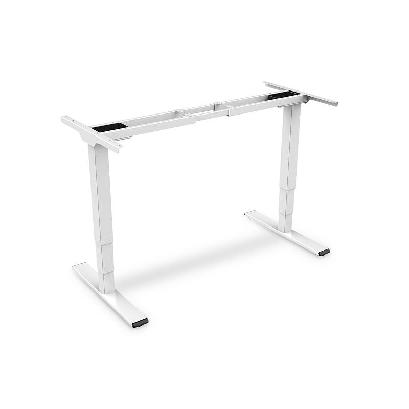 Digitus Elektrisch höhenverstellbares Tischgestell, Dual-Motor, 3-Stufen, Weiß