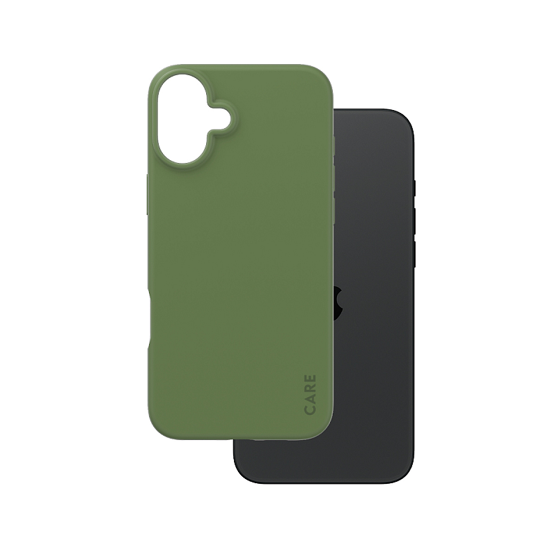 PanzerGlass CARE™ by ® Case Grün iPhone 16 Plus
