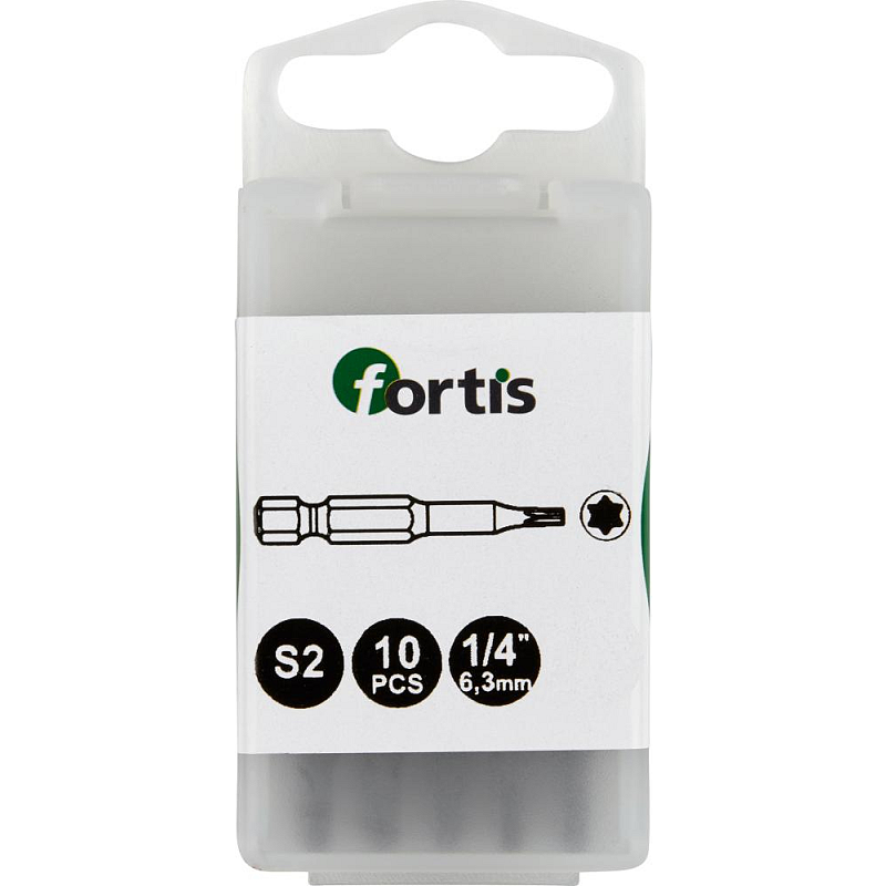 Fortis 4317784728928 Schraubenziehereinsatz 10 Stück(e)