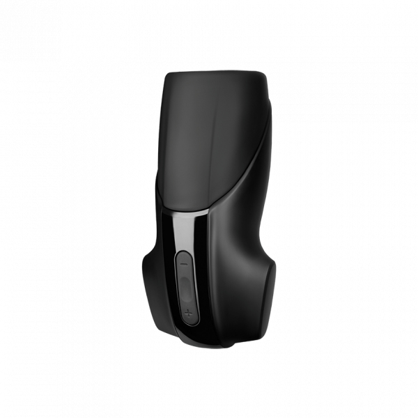 Satisfyer SAM102 Männlicher Masturbator Schwarz Acrylnitril-Butadien-Styrol (ABS), Silikon