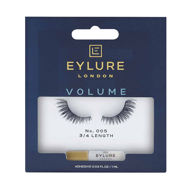Eylure 5011522047065 Wimpernverlängerungs-Set Streifenwimpern Schwarz