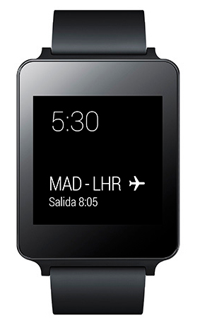 LG LGW100 4,06 cm (1.6") LCD 38 mm Digital Touchscreen Schwarz