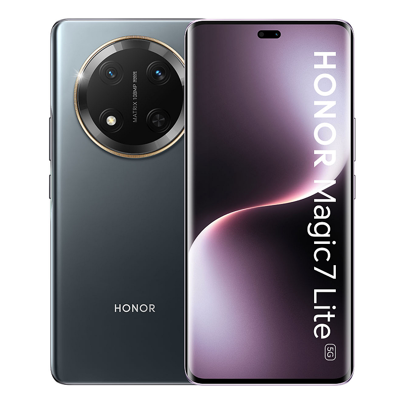 Honor Magic7 Lite 17,2 cm (6.78") Dual-SIM Android 14 5G USB Typ-C 8 GB 256 GB 6600 mAh Schwarz, Titan