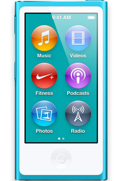 Apple iPod nano 16GB MP4-Player Blau
