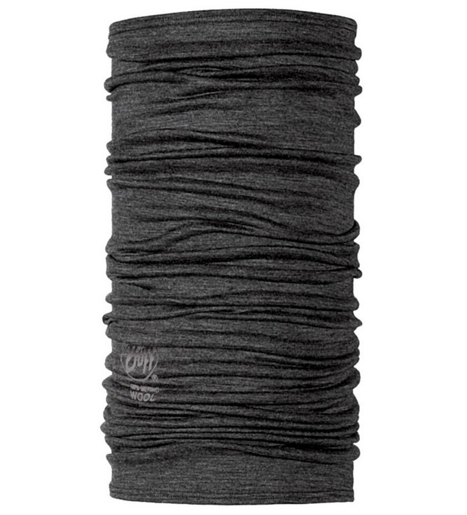 Buff Merino Wool Halsbekleidung Grau