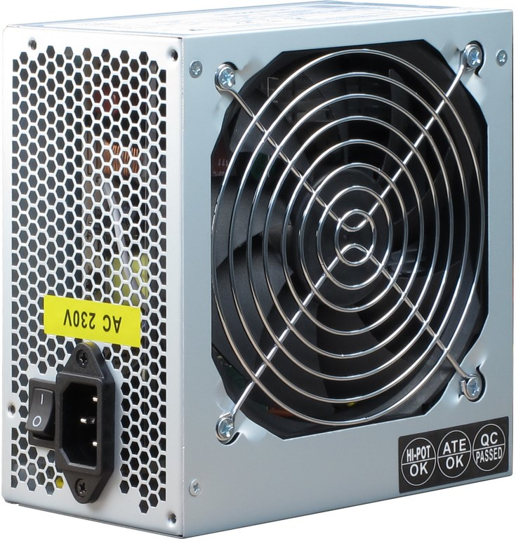 Inter-Tech SL-500 Plus Netzteil 500 W 20+4 pin ATX ATX Silber