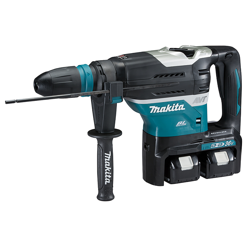 Makita DHR400ZKUN LXT 500 RPM SDS Max 8,1 kg Schwarz, Blau