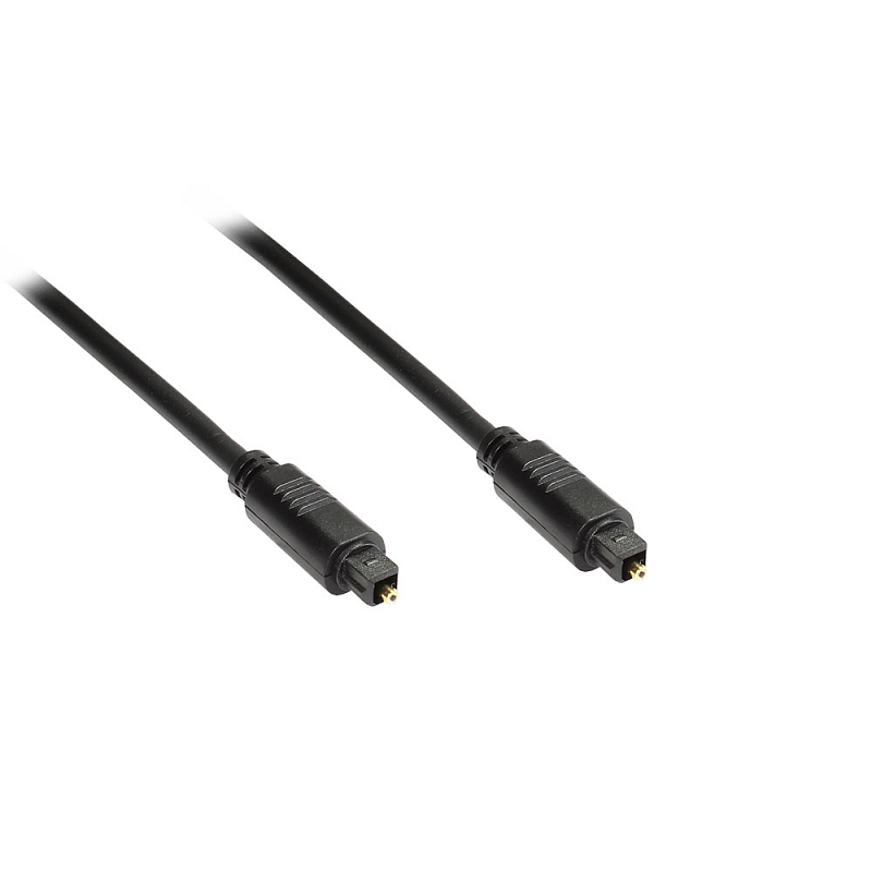 Alcasa Toslink - Toslink 10m M/M Audio-Kabel Schwarz