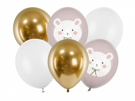 PartyDeco SB14P-315-000-6 partydekorationen Spielzeugballon