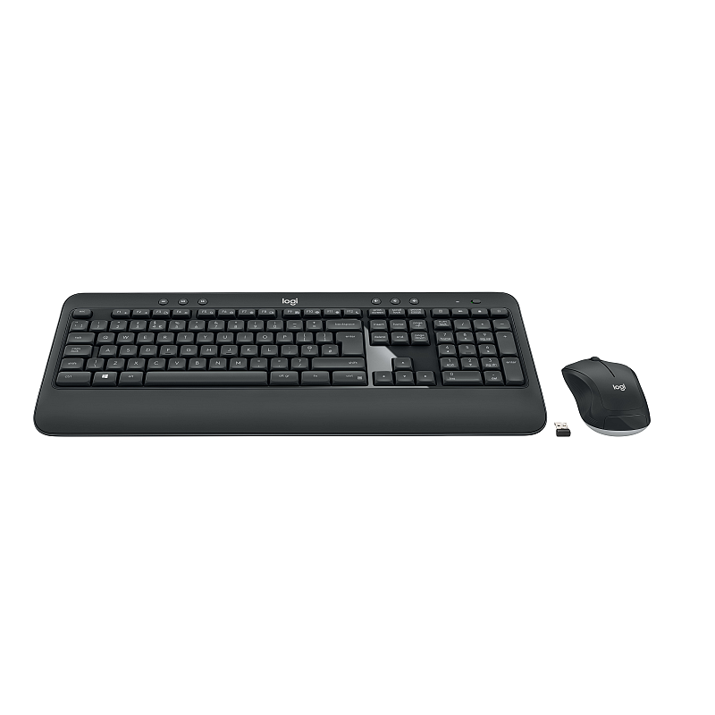 Logitech Advanced MK540 Tastatur Maus enthalten Universal RF Wireless QWERTZ Slowakisch Schwarz, Weiß