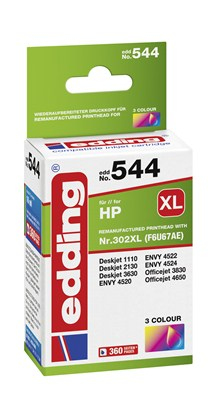 Edding EDD-544 Druckerpatrone 1 Stück(e) Kompatibel Hohe (XL-) Ausbeute Cyan, Magenta, Gelb