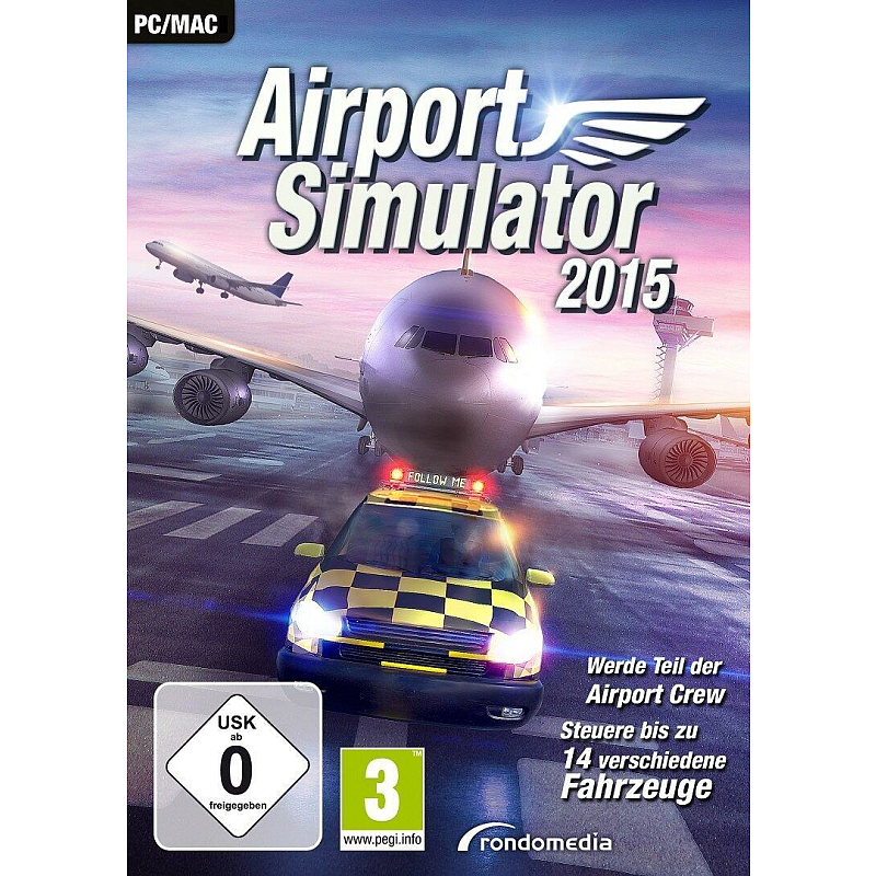 Rondomedia Airport Simulator 2015 - Just for Games Standard Deutsch, Englisch, Vereinfachtes Chinesisch, Koreanisch, Spanisch, Französisch, Italienisch, Portugiesisch, Russisch, Türkisch PC