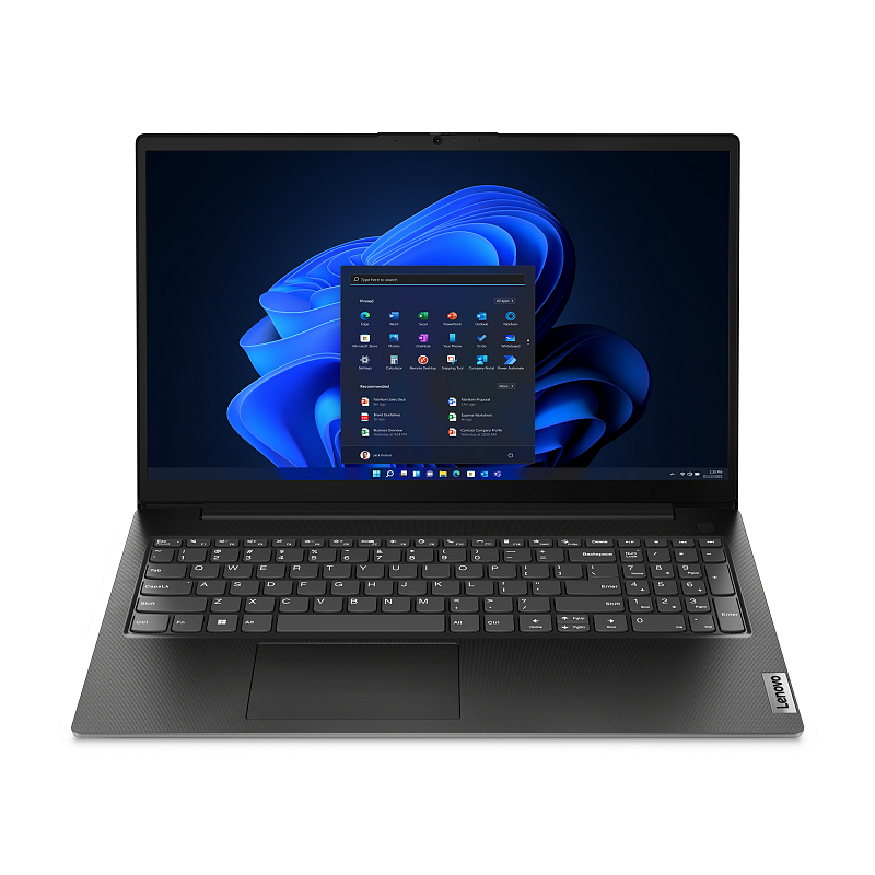 Lenovo V15 G4 AMN AMD Ryzen™ 3 7320U Laptop 39,6 cm (15.6") Full HD 16 GB LPDDR5-SDRAM 256 GB SSD Wi-Fi 6 (802.11ax) Windows 11 Home Deutsch Schwarz