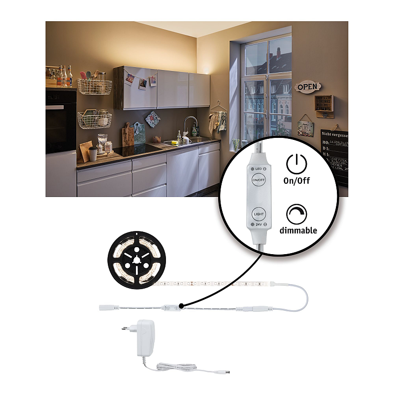Paulmann 789.55 Universalstreifenleuchte LED 1500 mm