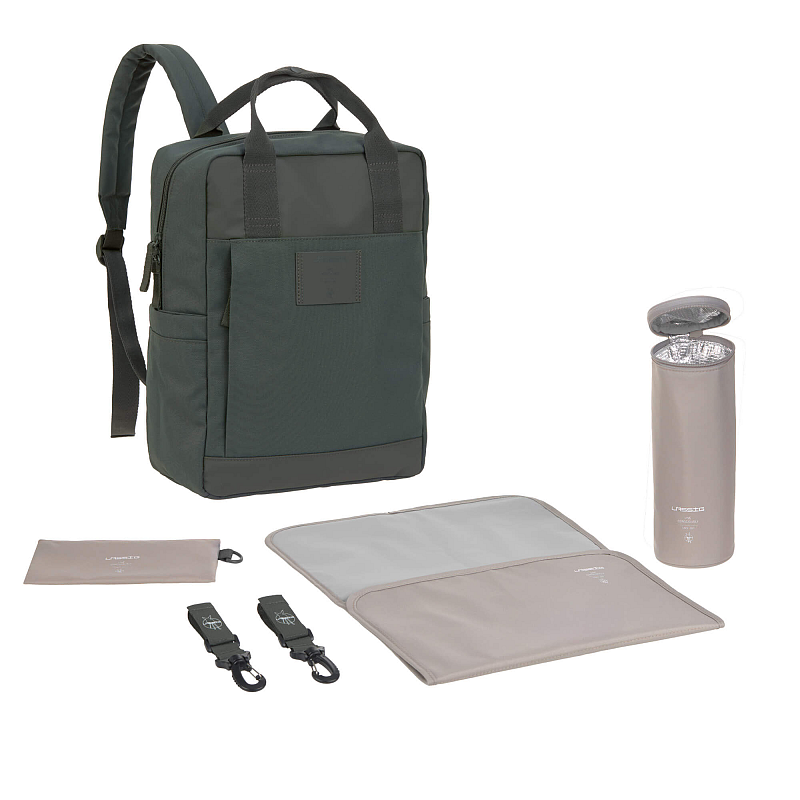 Lässig 1103039854 Rucksack Olive Polyester