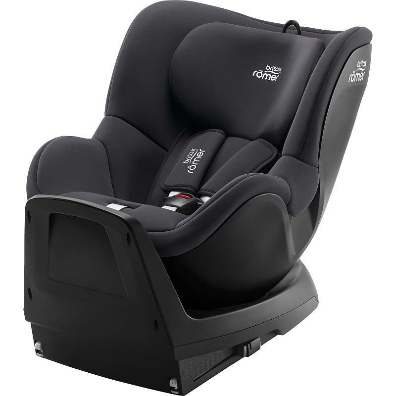 Britax Römer Dualfix Plus Autositz für Babys 0+/1 (0 - 18 kg; 0 - 4 Jahre) Grau