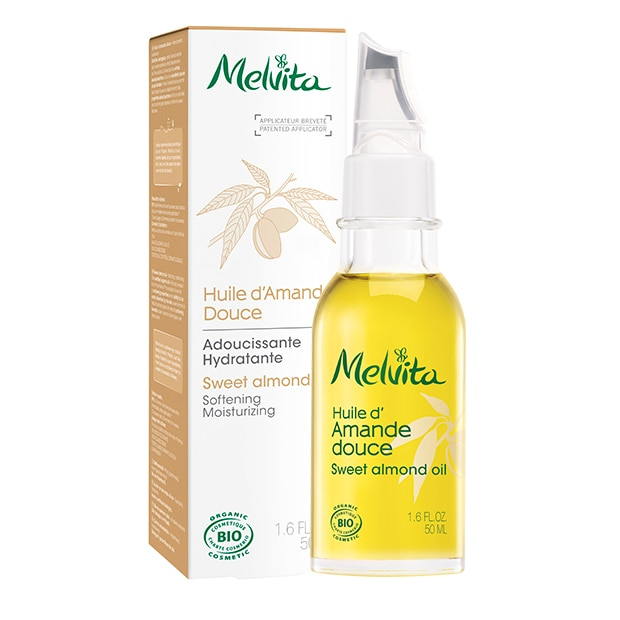 Melvita Organic Sweet Almond Oil - Face and Body 50 ml