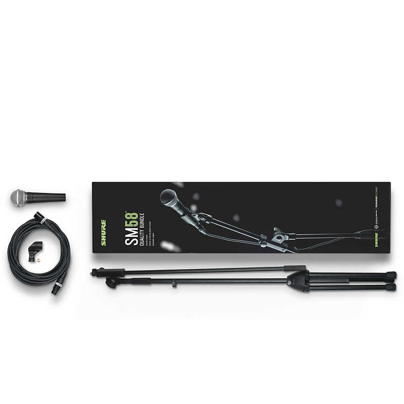 Shure SM58-KM-SOM Mikrofon Schwarz Bühnen-/Auftrittsmikrofon