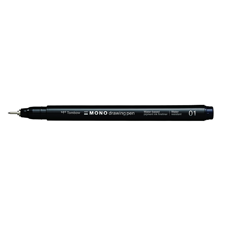 Tombow WS-EFL-H-01 Fineliner Fein Schwarz 1 Stück(e)