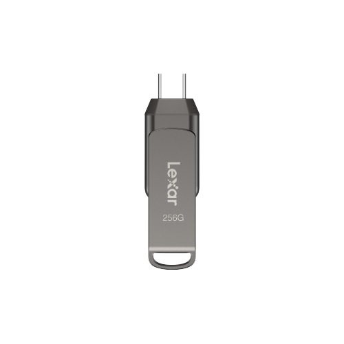 Lexar JumpDrive LJDD400256G-BNQNG USB-Stick 256 GB USB Typ-C 3.2 Gen 1 (3.1 Gen 1) Grau