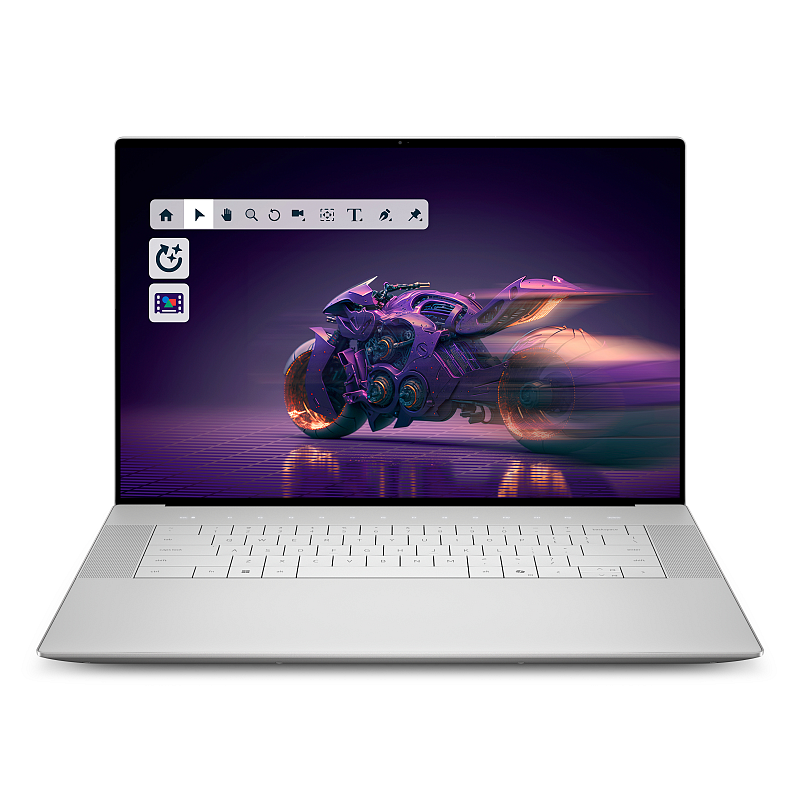 DELL 16 Premium DA16250 Intel Core Ultra 9 285H Laptop 41,4 cm (16.3") Touchscreen 4K Ultra HD 64 GB LPDDR5x-SDRAM 2 TB SSD NVIDIA GeForce RTX 5070 Wi-Fi 7 (802.11be) Windows 11 Pro Deutsch Platin