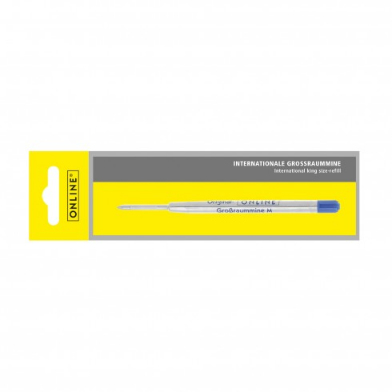 ONLINE Schreibgeräte 40005/3 Ersatzmine Medium Blau 1 Stück(e)