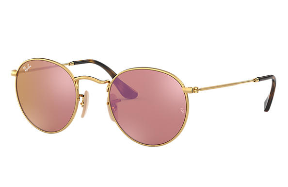 Ray-Ban Round Flat Lenses Sonnenbrille Rund