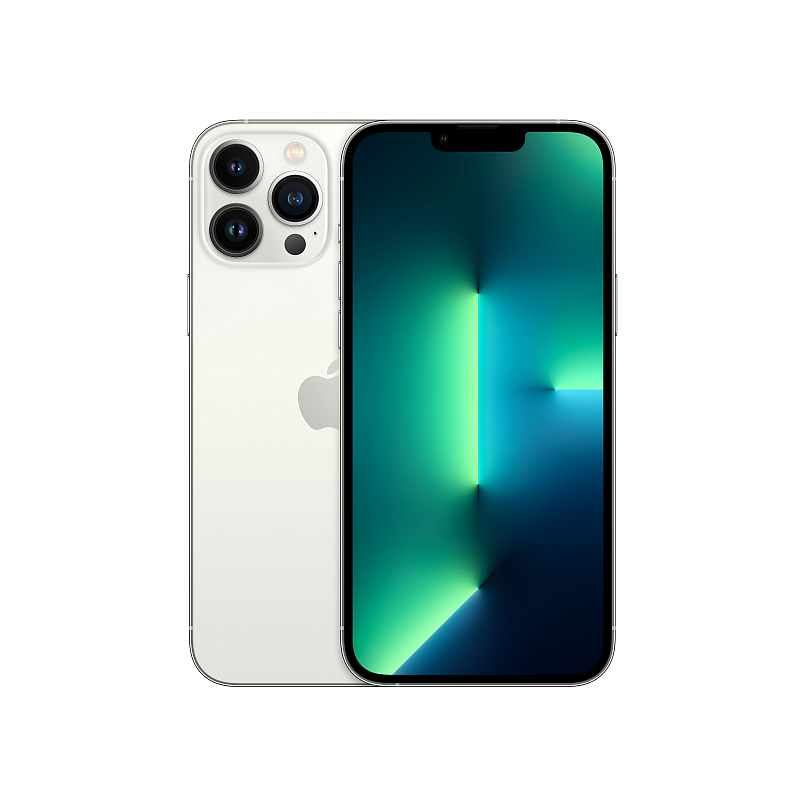 Apple iPhone 13 Pro Max 17 cm (6.7") Dual-SIM iOS 15 5G 128 GB Silber