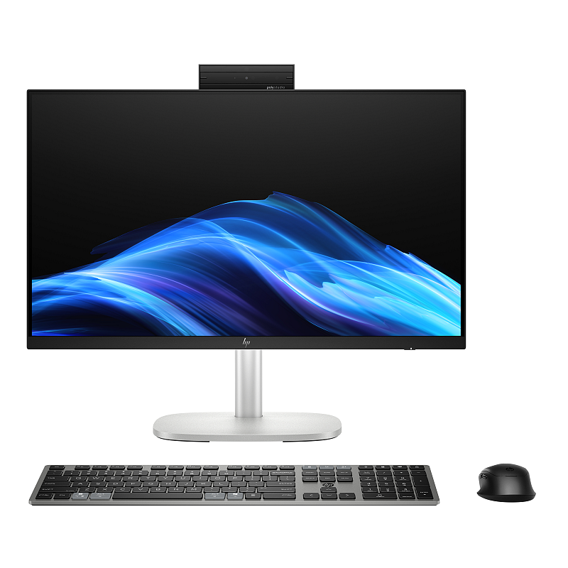 HP EliteStudio 8 G1i AI PC Intel Core Ultra 7 265 60,5 cm (23.8") 1920 x 1080 Pixel All-in-One-PC 16 GB DDR5-SDRAM 512 GB SSD Windows 11 Pro Wi-Fi 6E (802.11ax) Silber
