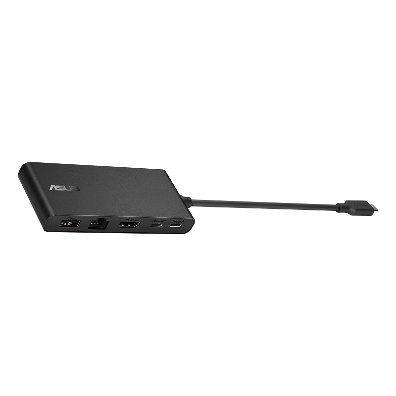 ASUS Dual 4K USB-C Dock DC201 Kabelgebunden USB 3.2 Gen 2 (3.1 Gen 2) Type-C Schwarz
