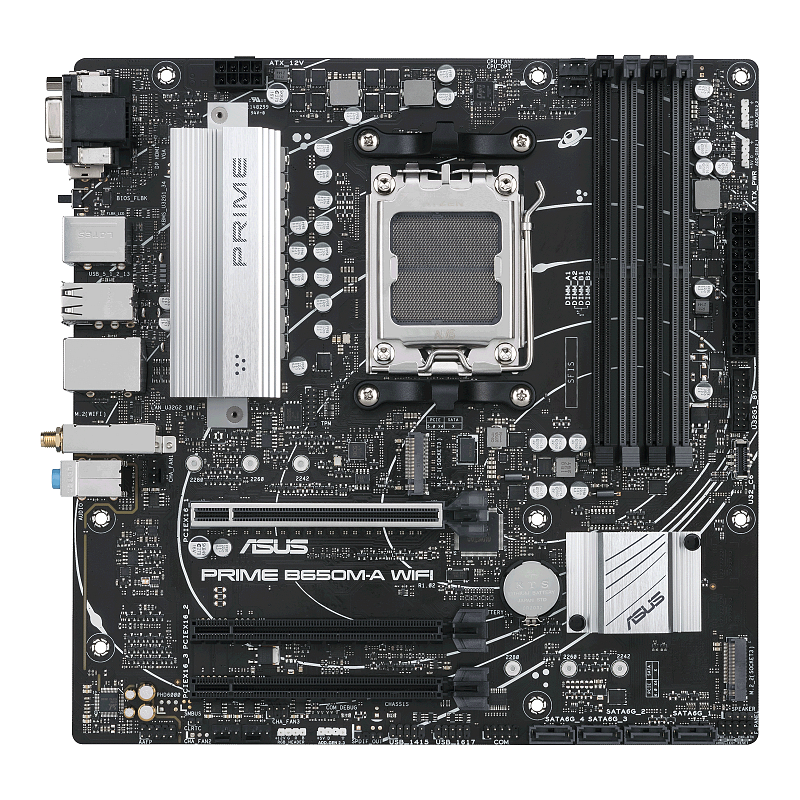 ASUS PRIME B650M-A WIFI AMD B650 Sockel AM5 micro ATX