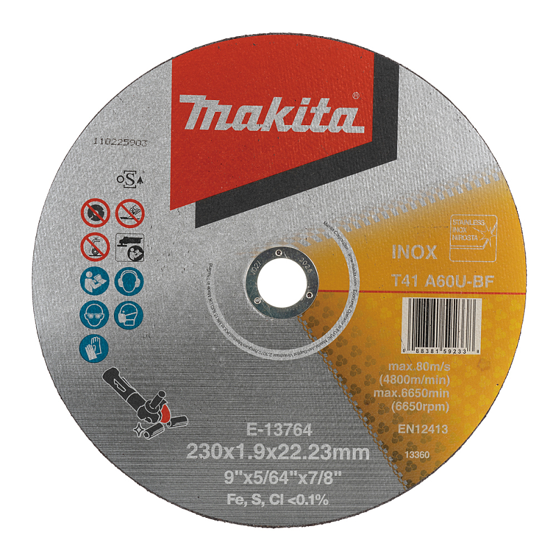 Makita E-13764 Winkelschleifer-Zubehör