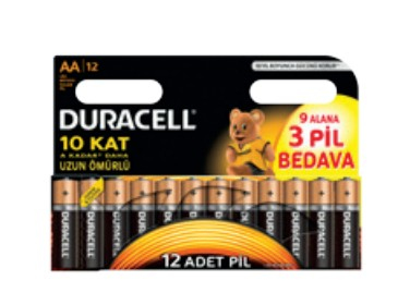 Duracell 5000394203334 Haushaltsbatterie Einwegbatterie AA Alkali