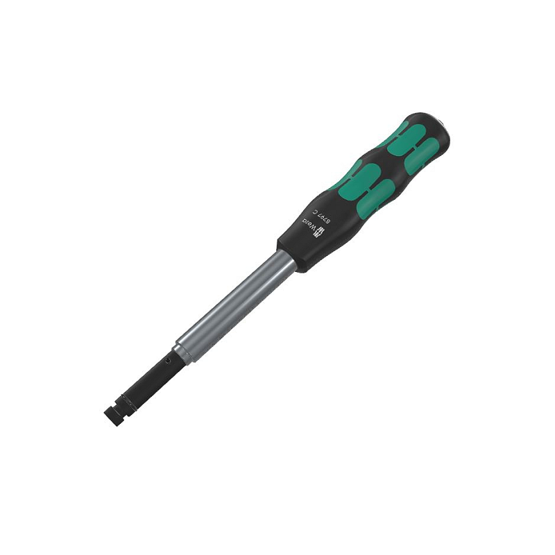 Wera 05003781001 Drehmomentschlüsselzubehör Hybridverlängerung Grün, Schwarz, Silber 1/2" 1 Stück(e)