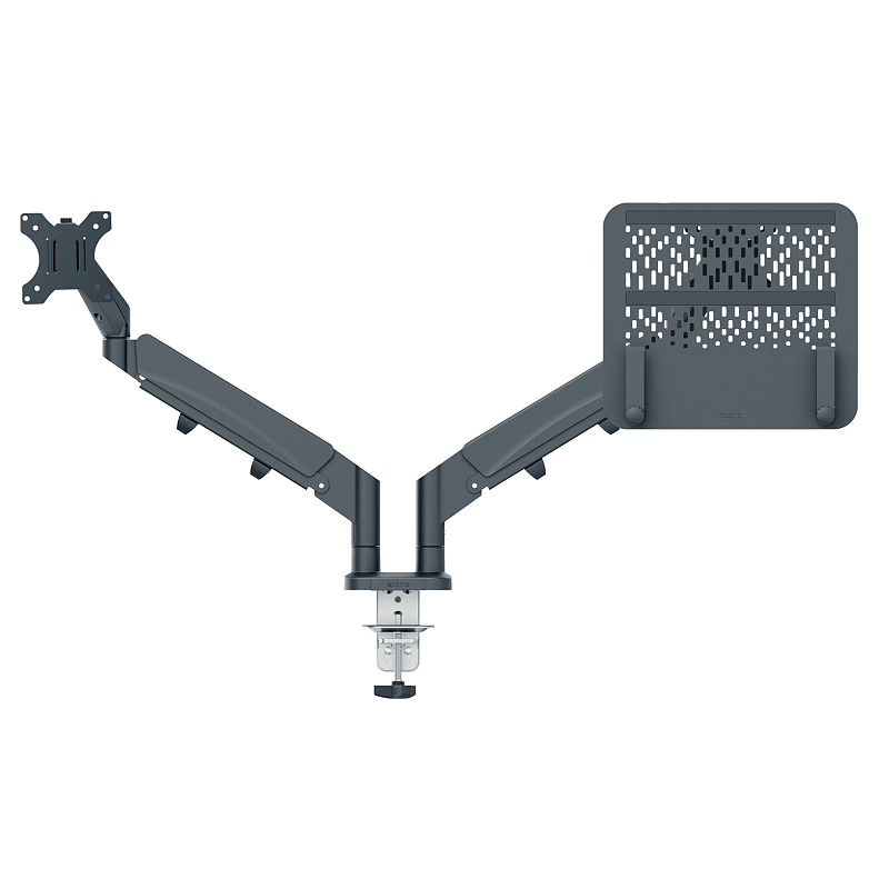 Leitz 65380089 Flachbildschirm-Tischhalterung 81,3 cm (32") Tisch/Bank Dunkles Grau