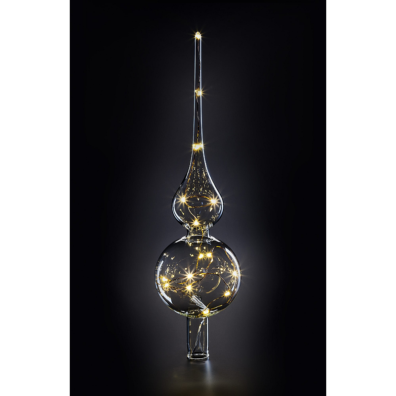 Krinner 76030 Christbaumschmuck Weihnachtsbaumschmuck Glas Transparent 1 Stück(e)