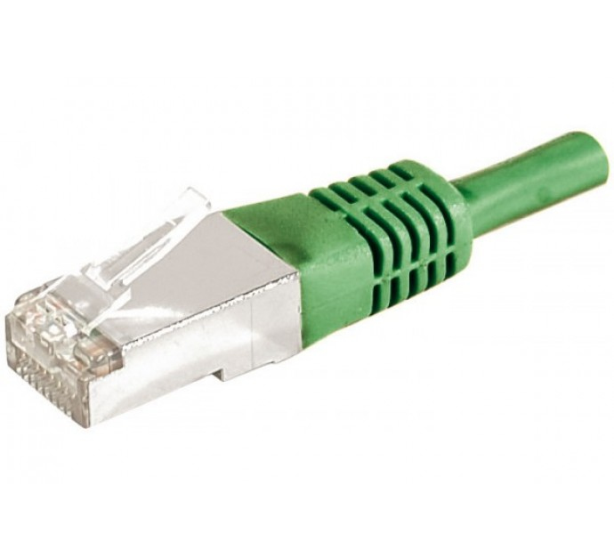 EXC 859554 Netzwerkkabel Grün 10 m Cat6a F/UTP (FTP)