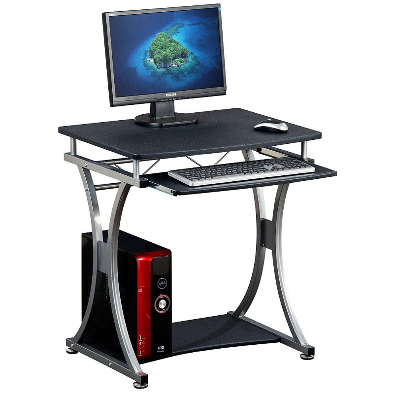 Techly ICA-TB 328BK Computertisch Schwarz