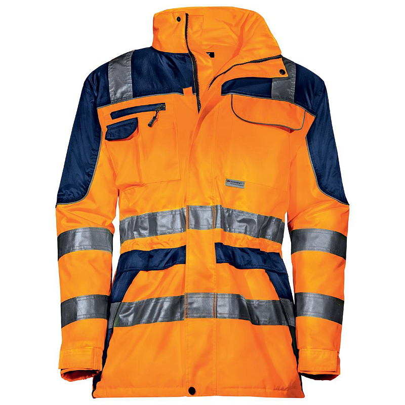 Uvex 9861510 Arbeitskleidung Jacke Blau, Orange