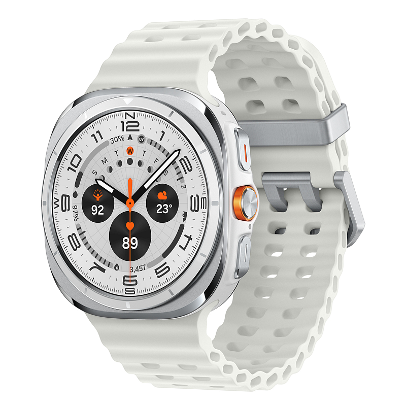 Samsung Galaxy Watch Ultra 3,81 cm (1.5") AMOLED 47 mm Digital 480 x 480 Pixel Touchscreen 4G Weiß WLAN GPS