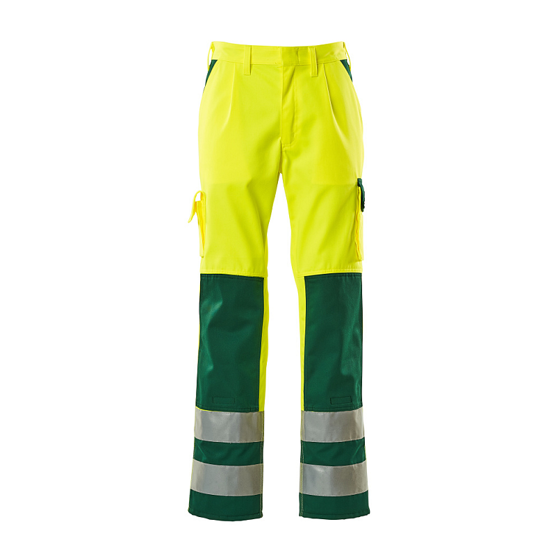 MASCOT 07179-470-1703 Hosen Grün, Gelb