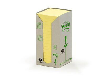 Post-It FT510110347 Klebezettel Quadratisch Gelb Selbstklebend