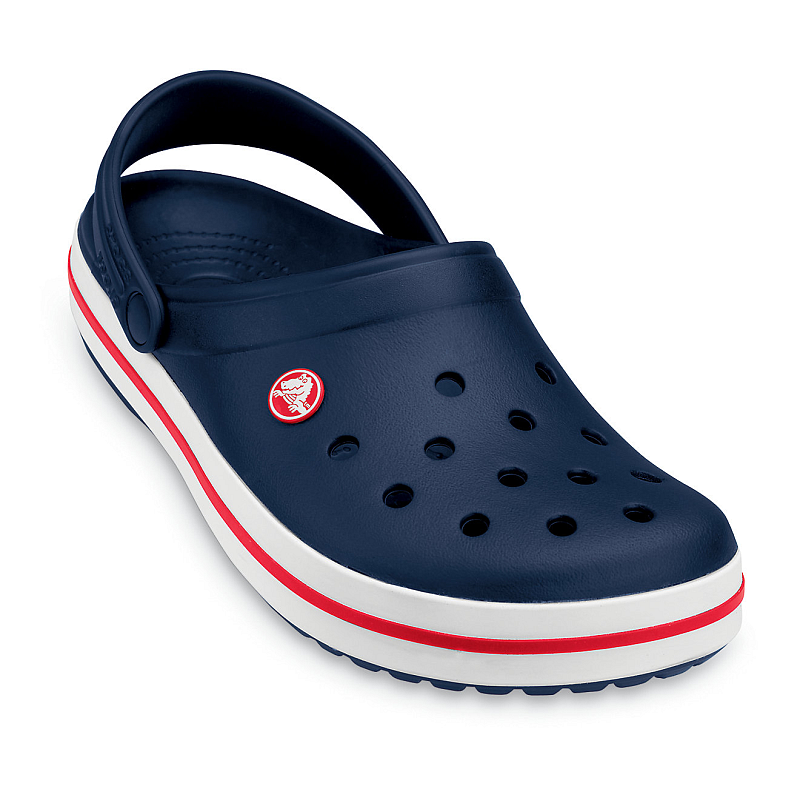 Crocs Crocband Clog Männlich Navy, Rot, Weiß