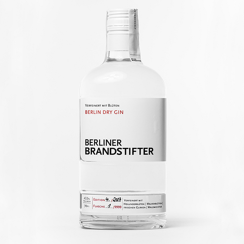 Berliner Brandstifter Berlin Dry Gin 0,7 l Aromatisiert