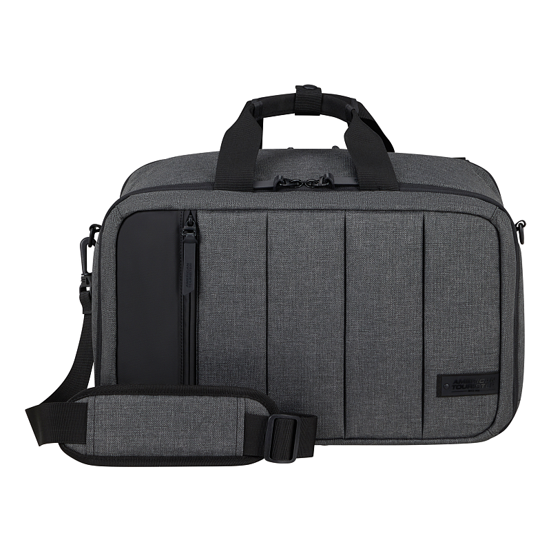 American Tourister 147031-8412 Reisegepäck Reise-Seesack Soft Shell Schwarz, Grau 23,5 l Recyceltes Polyester
