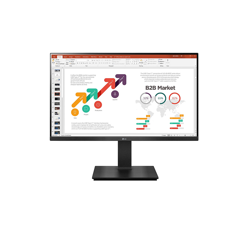 LG 24BP450Y-B Computerbildschirm 60,5 cm (23.8") 1920 x 1080 Pixel Full HD LED Schwarz