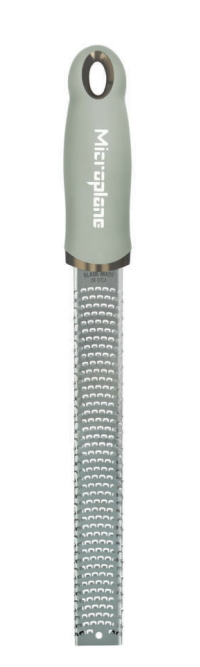Microplane Zester Raspel-Reibe Grün, Edelstahl
