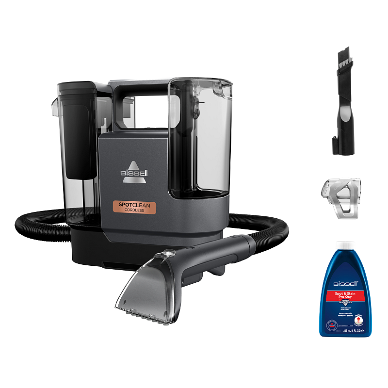 Bissell SpotClean Teppichreinigungsmaschine Handgeführt Tief Schwarz