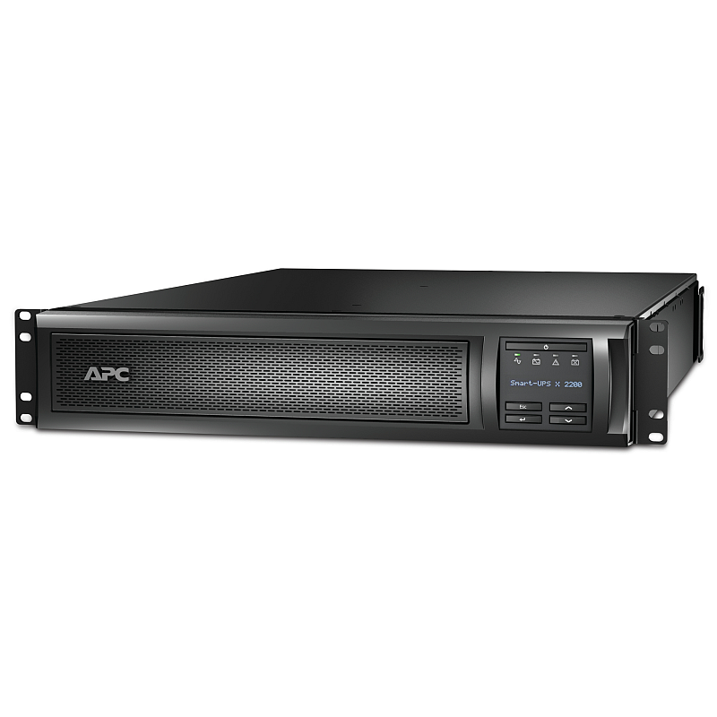 APC Smart-UPS X SMX2200R2HVNC - 2200VA, 8x C13 + 1x C19 Ausgang, USB, erweiterbare Laufzeit, NMC